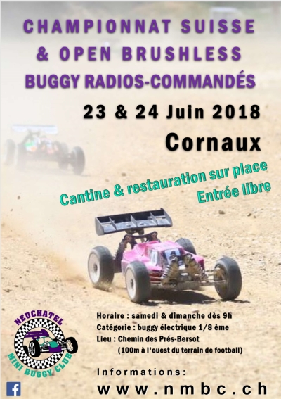 CS E8OR & Open Race Brushless Juin 2018