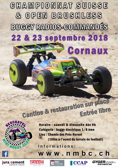 CS E8OR & Open Race Brushless Septembre 2018